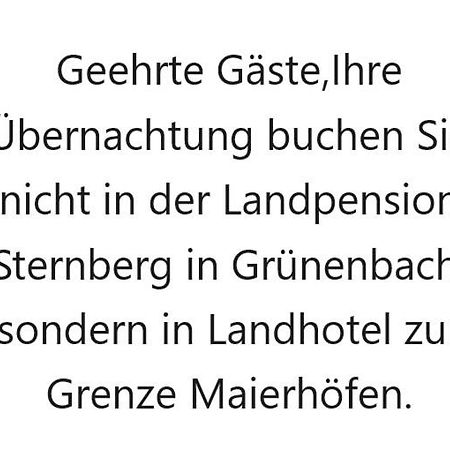 Uebernachtungsmoeglichkeit In Maierhoefen Grunenbach Zewnętrze zdjęcie